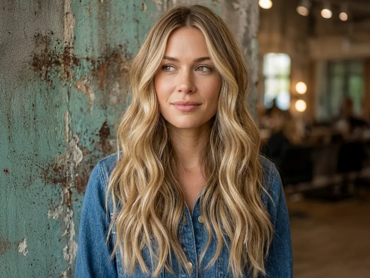 Women's haircut styling at Le Garage Surry Hills