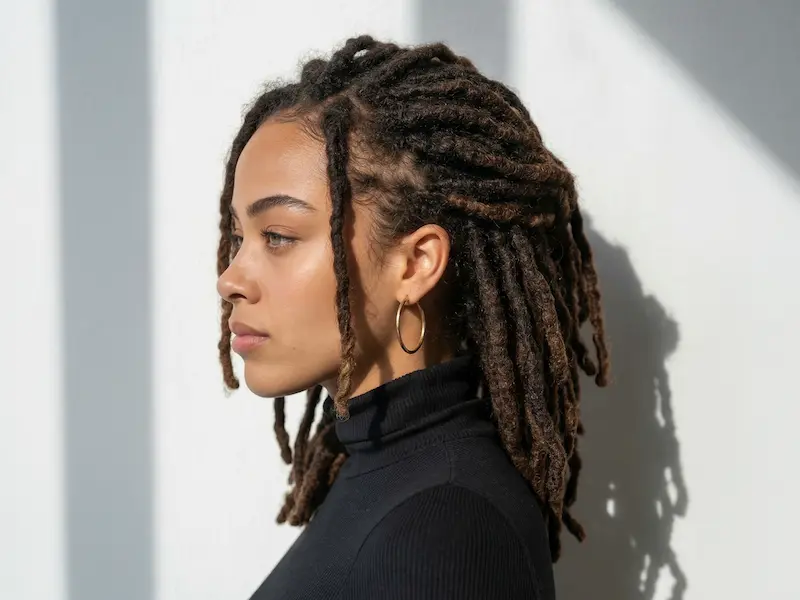 Afro hair and textured styles at Le Garage Surry Hills