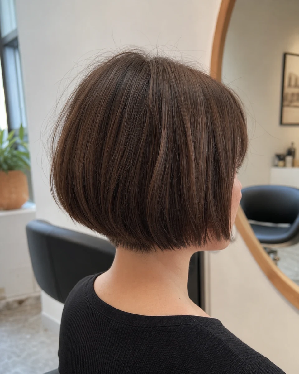 Illustrative women’s blunt bob reference